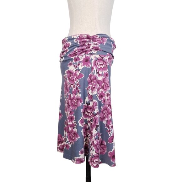Patagonia Lithia Convertible Skirt Blue Floral Sz Small - Picture 9 of 14